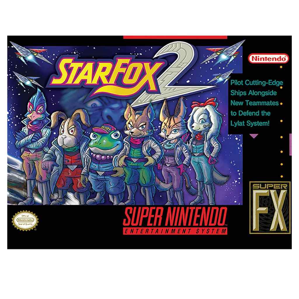 Pyramid - Super Nintendo - Star Fox 2 30X40 Frame