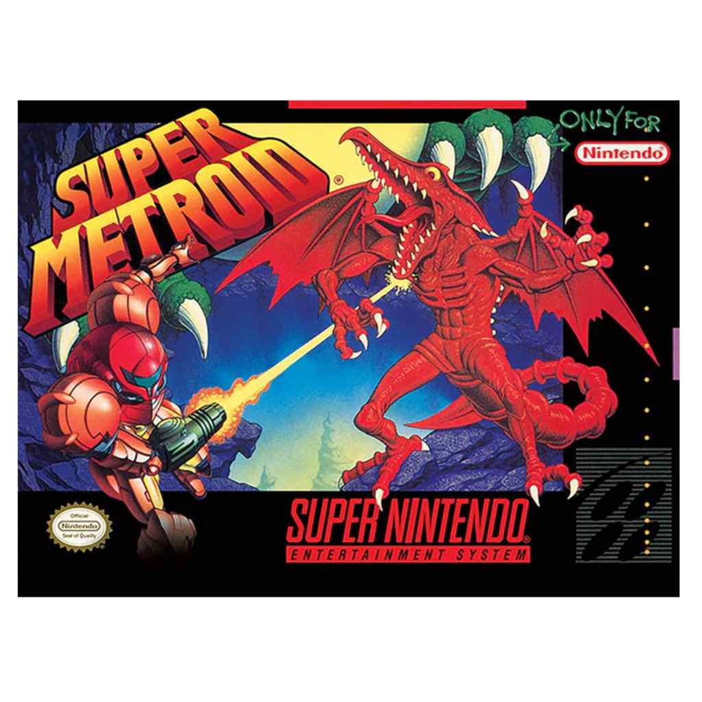 Pyramid - Super Nintendo - Super Metroid 30X40 Frame