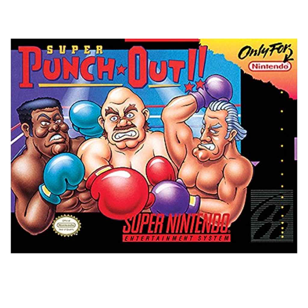 Pyramid - Super Nintendo - Super Punch Out 30X40 Frame