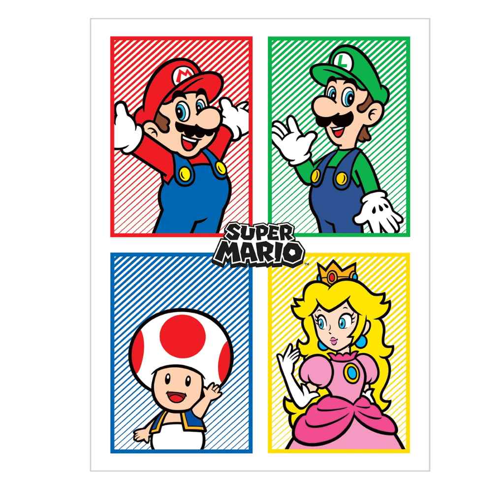 Pyramid - Super Mario 30X40 Frame