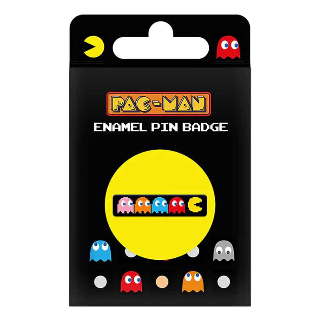 Pyramid - Pac Man - Ghosts Enamel Pin Badge