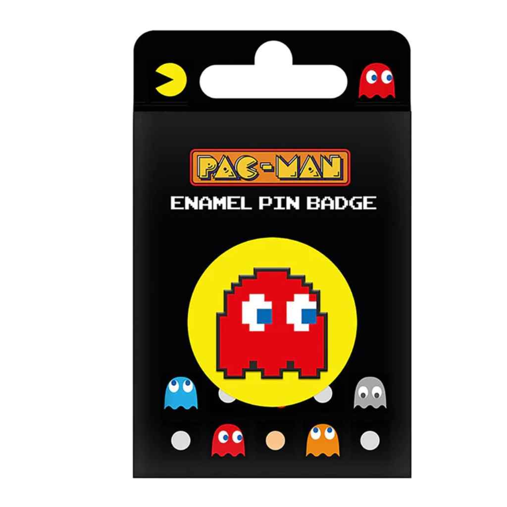 Pyramid - Pac Man - Blinky Enamel Pin Badge