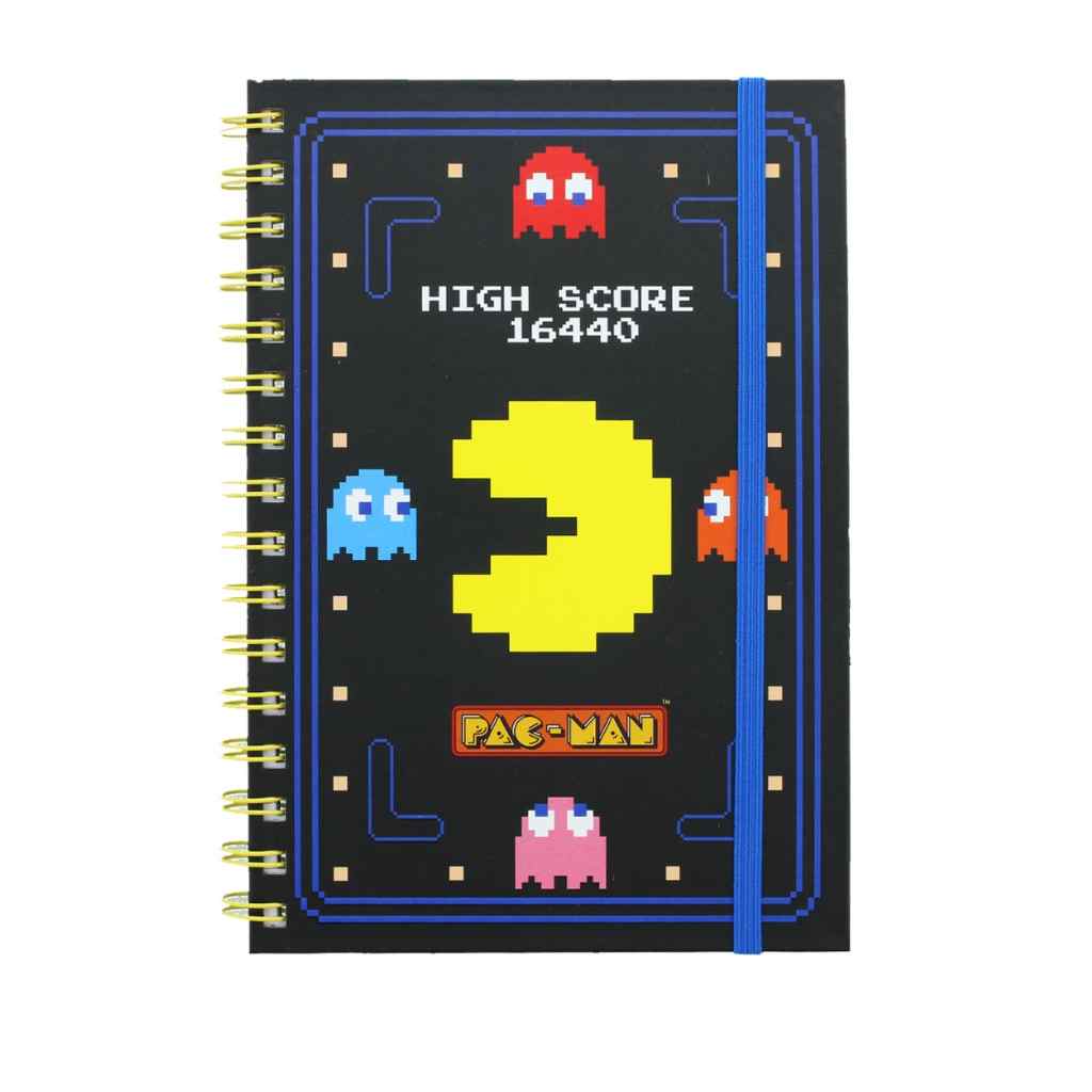 Pyramid - Pac-Man - High Score A5 Wiro Notebook
