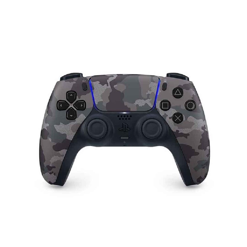 PS5 DualSense Wireless Controller - Grey Camo