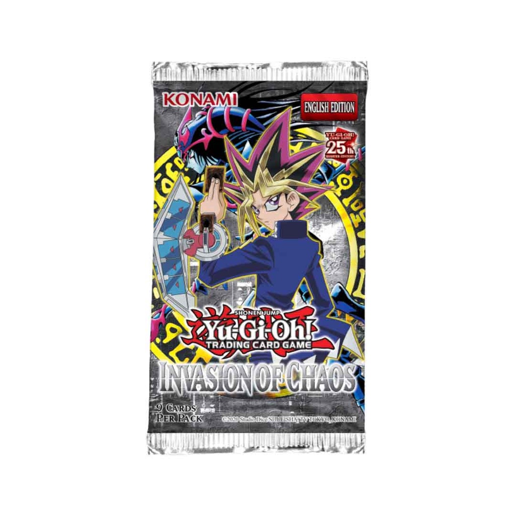 Konami - Yu Gi Oh TCG - Legendary Collection Reprint 2023 Invasion Of Chaos Booster