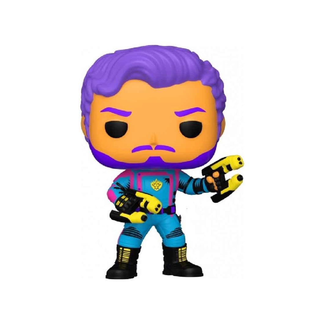 Funko Pop! Marvel - Guardian of the Galaxy 3 - Star-Lord (BLKLT)