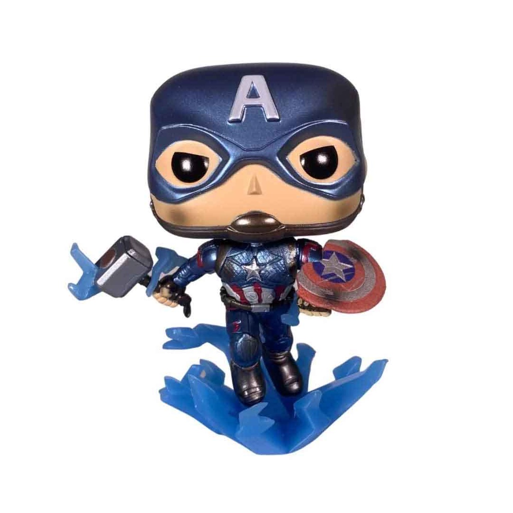 Funko Pop! Marvel: Avengers Endgame - Captain America w/ Hammer (GW)(MT)