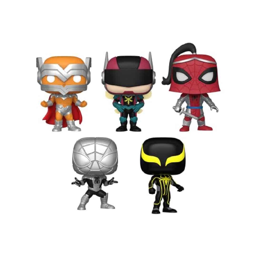 Funko Pop! Marvel: YS Spider-Man 5pk 