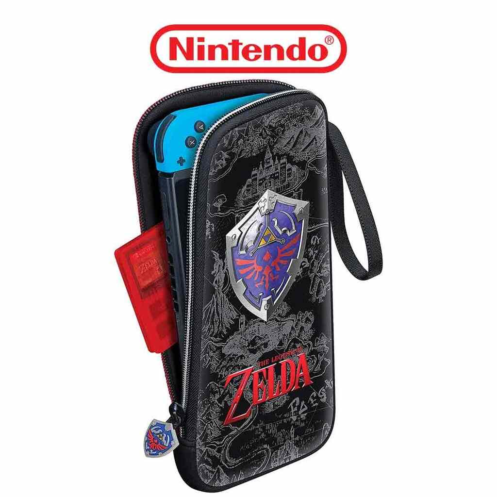 RDS Industries -  NS Game Traveler Slim Travel Case - Zelda Hyrule Shield