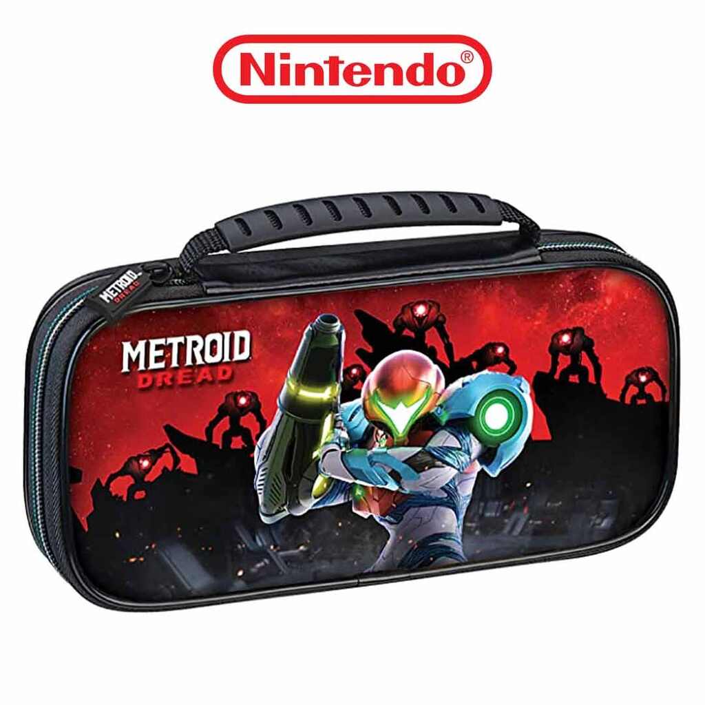 RDS Industries -  NS Game Traveler Deluxe Travel Case - Metroid Dread
