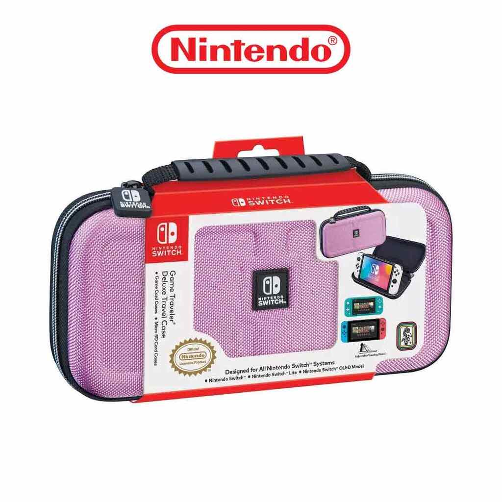 RDS Industries -  NS Game Traveler Deluxe Travel Case - Pink