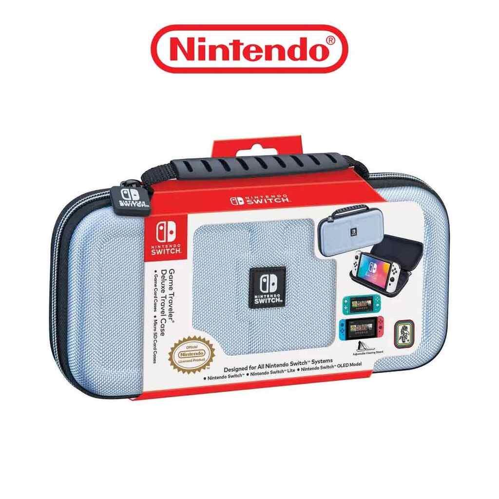 RDS Industries -  NS Game Traveler Deluxe Travel Case - Light Blue