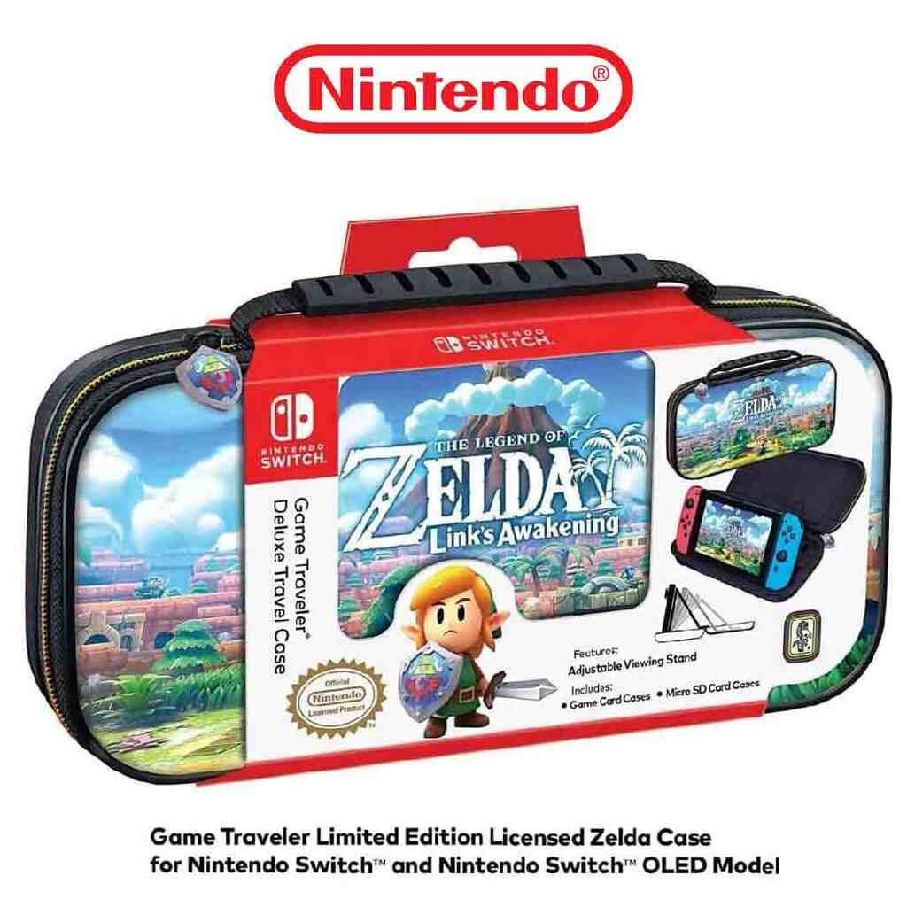 RDS Industries -  NS Game Traveler Deluxe Travel Case - Zelda Links Awakening