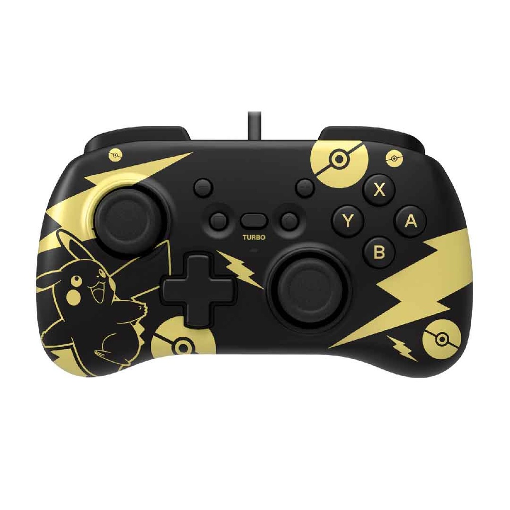HORI NS HORIPAD Mini – Pokémon: Pikachu Black & Gold