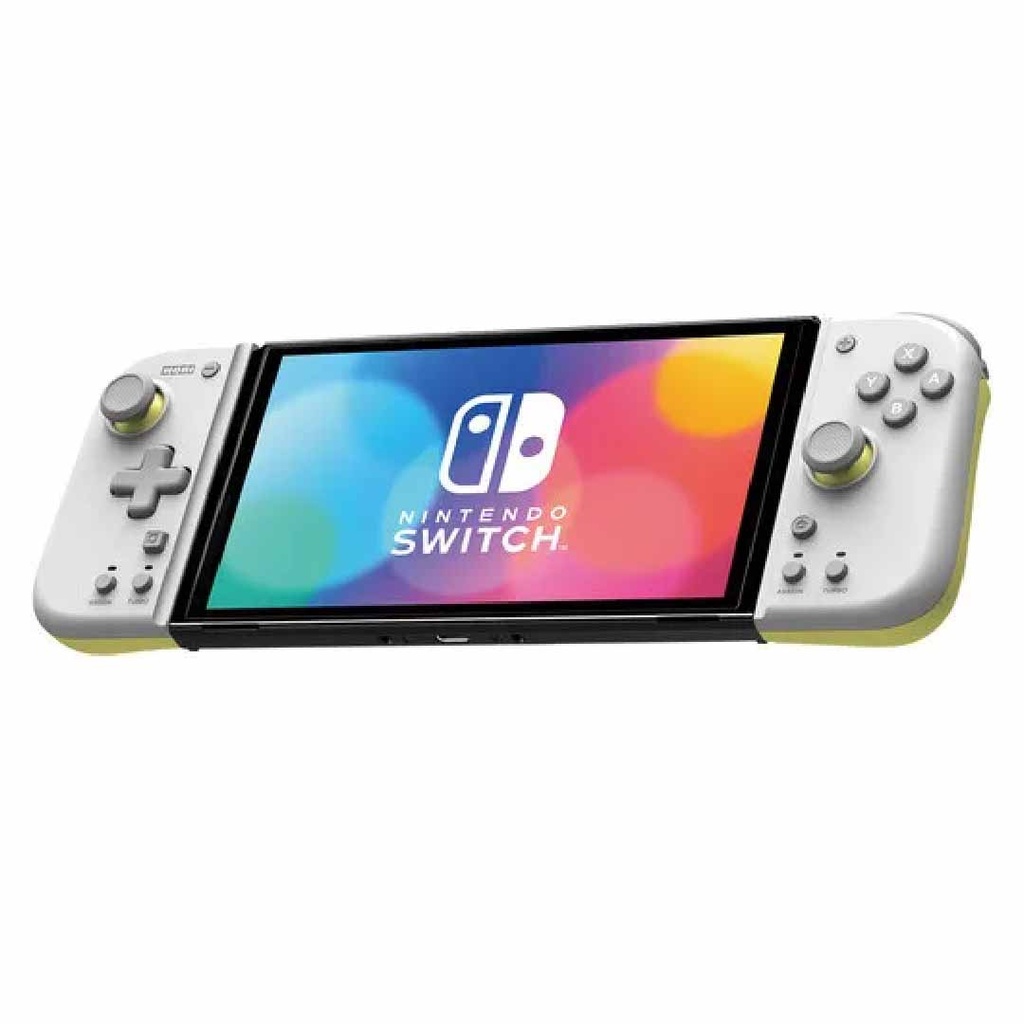 HORI - NS Split Pad Compact (Light Gray & Yellow)