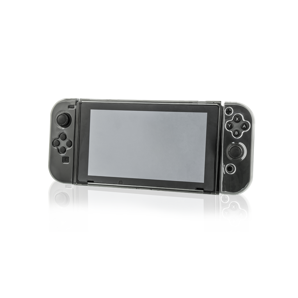 Nyko NS Thin Case Smoke Dockable Case With Tempered Glass Screen Protector