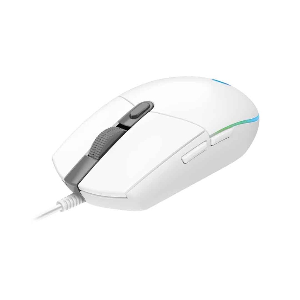 Logitech G203 Lightsync Gaming Mouse - White