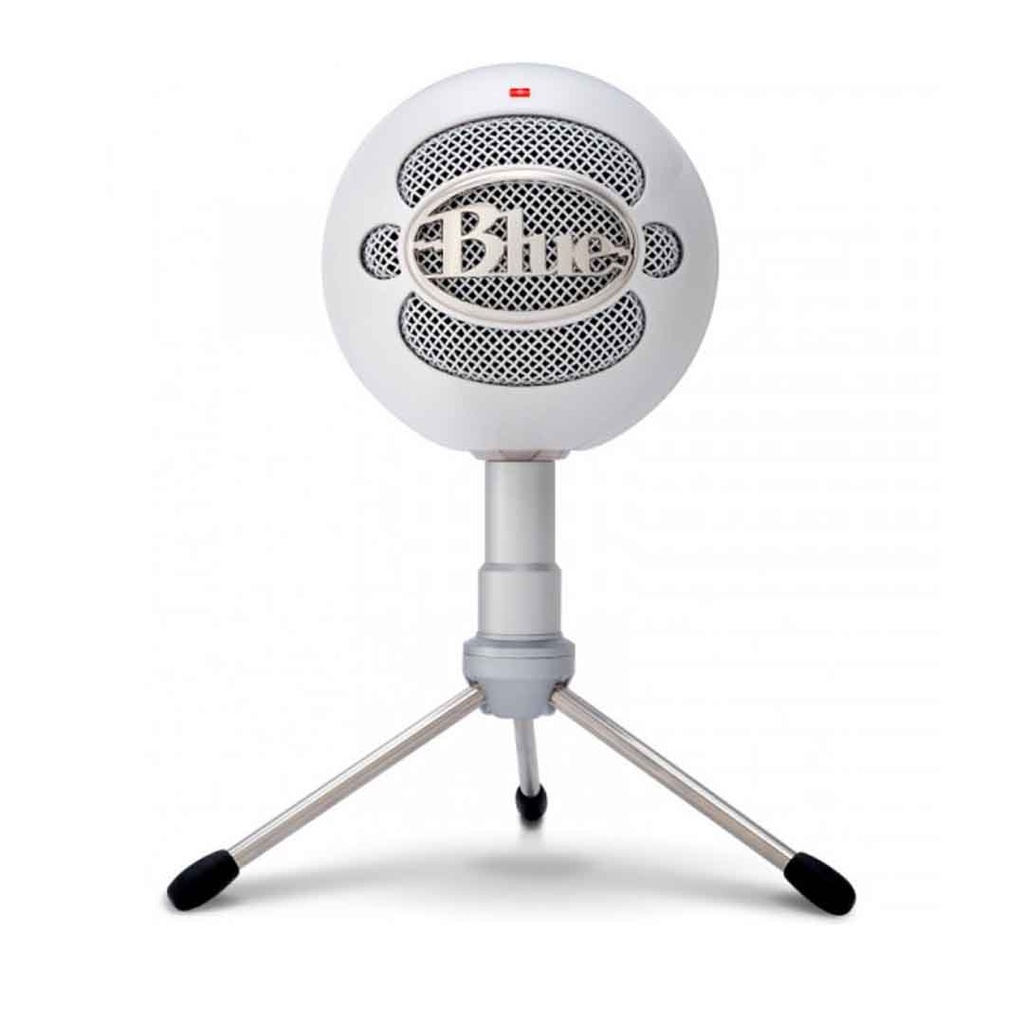 Logitech Blue Snowball iCE Plug and Play USB Microphone - White