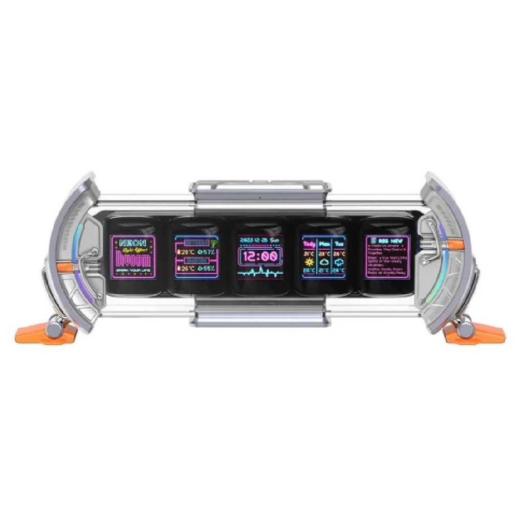 Divoom Times Gate | Pixel Art Informative Display - Gray