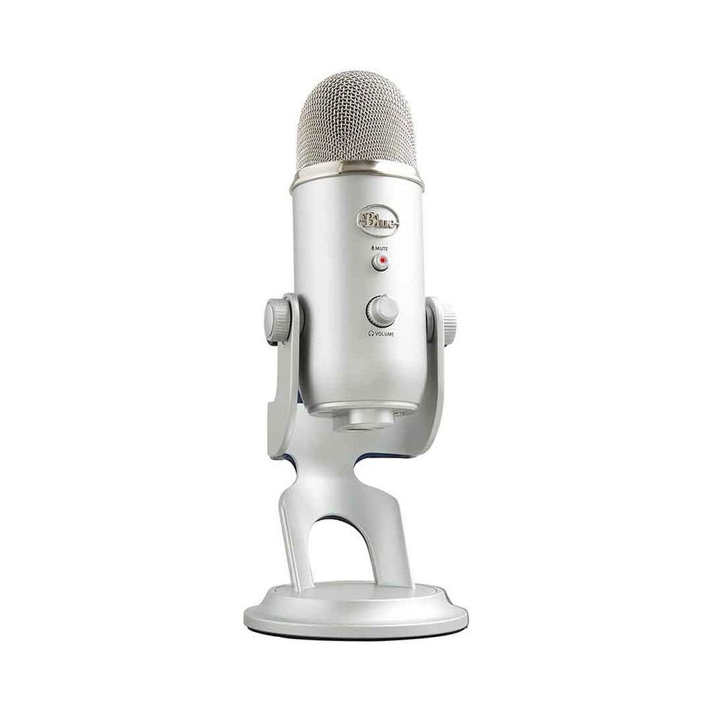 Logitech Blue Yeti USB Mic-SILVER-USB