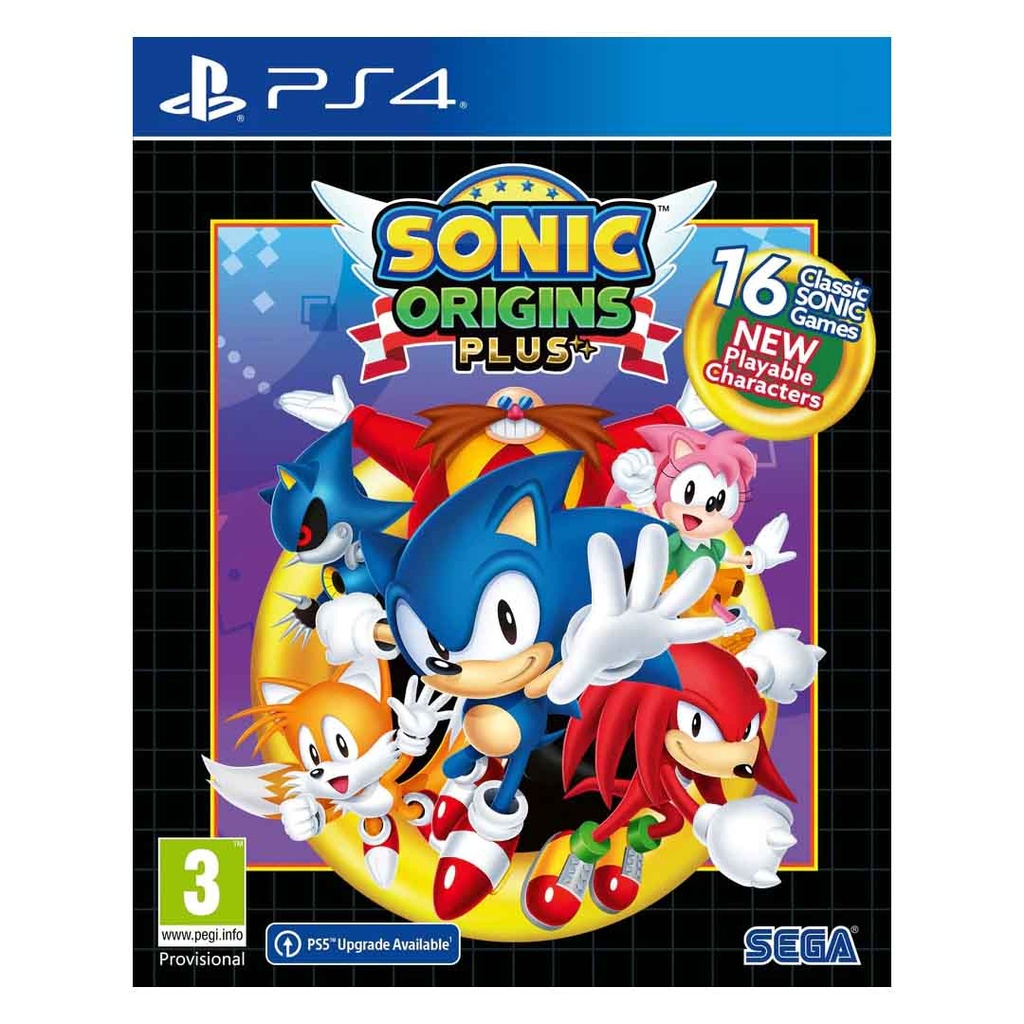 PS4 Sonic Origins Plus Day 1 Edition