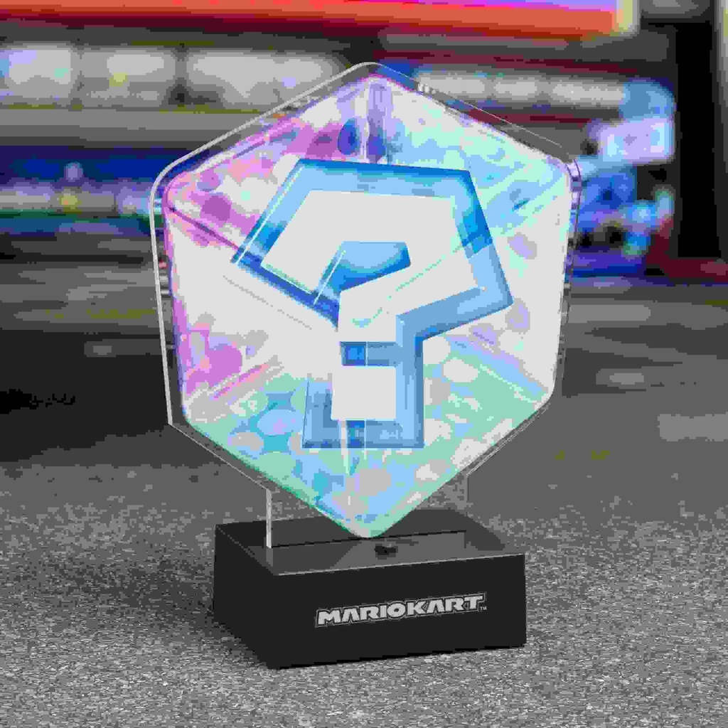 Paladone Mario Kart Acrylic Question - Block Light