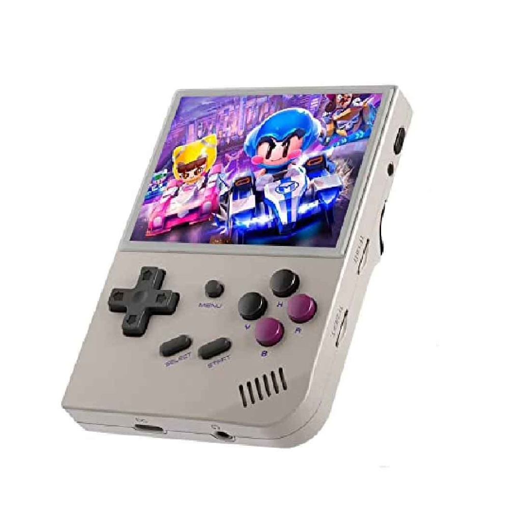 ANBERNIC RG35XX Handheld Game Console Linux System 3.5 Inch HDMI output 64GB Grey