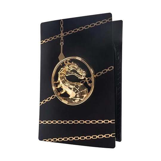 PS5 (Disc Version) Face Plate Set - Mortal Kombat Design