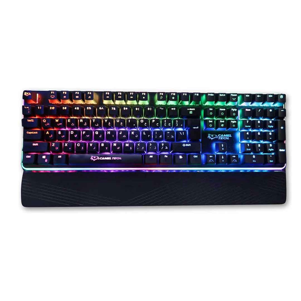 Camel Tech Sahara Keyboard/Blue Switch - Black