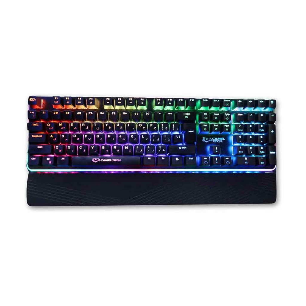 Camel Tech Sahara Keyboard/Red Switch - Black