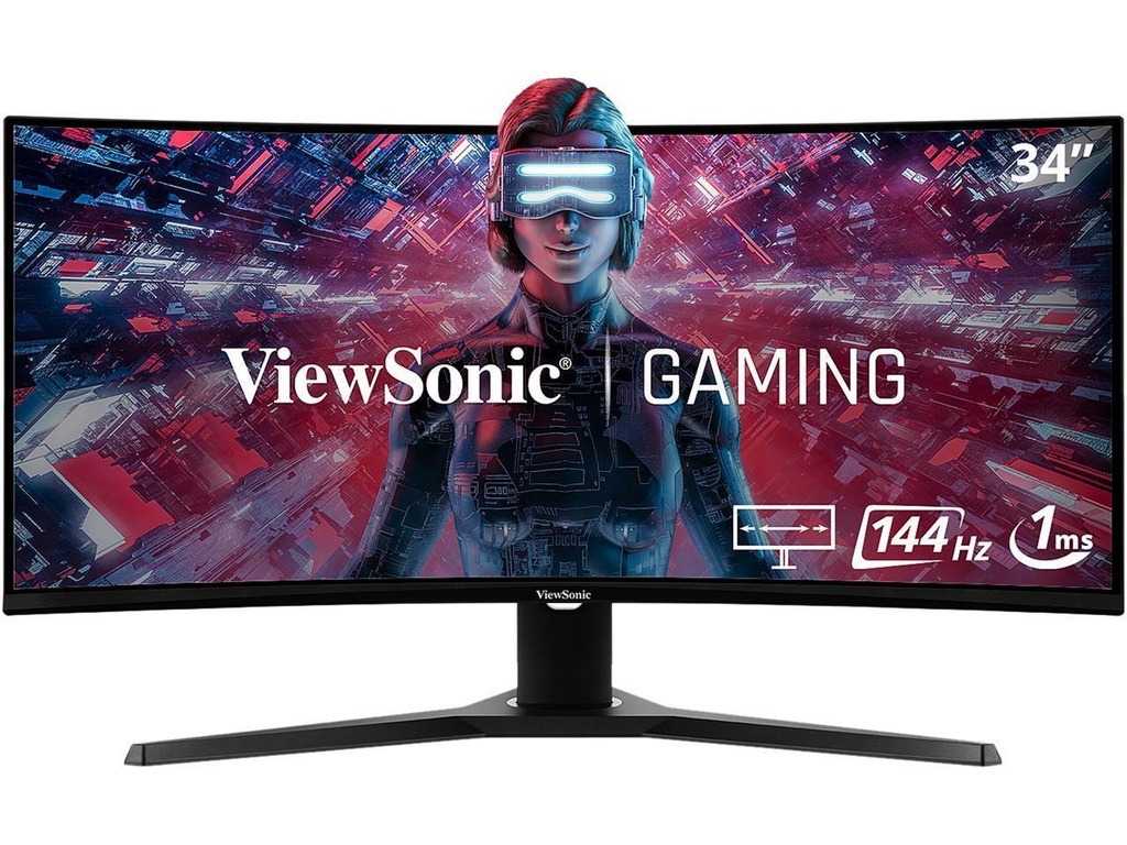 VX3418-2KPC - 34" OMNI 21:9 Curved 1440p 1ms 144Hz Gaming Monitor with FreeSync Premium