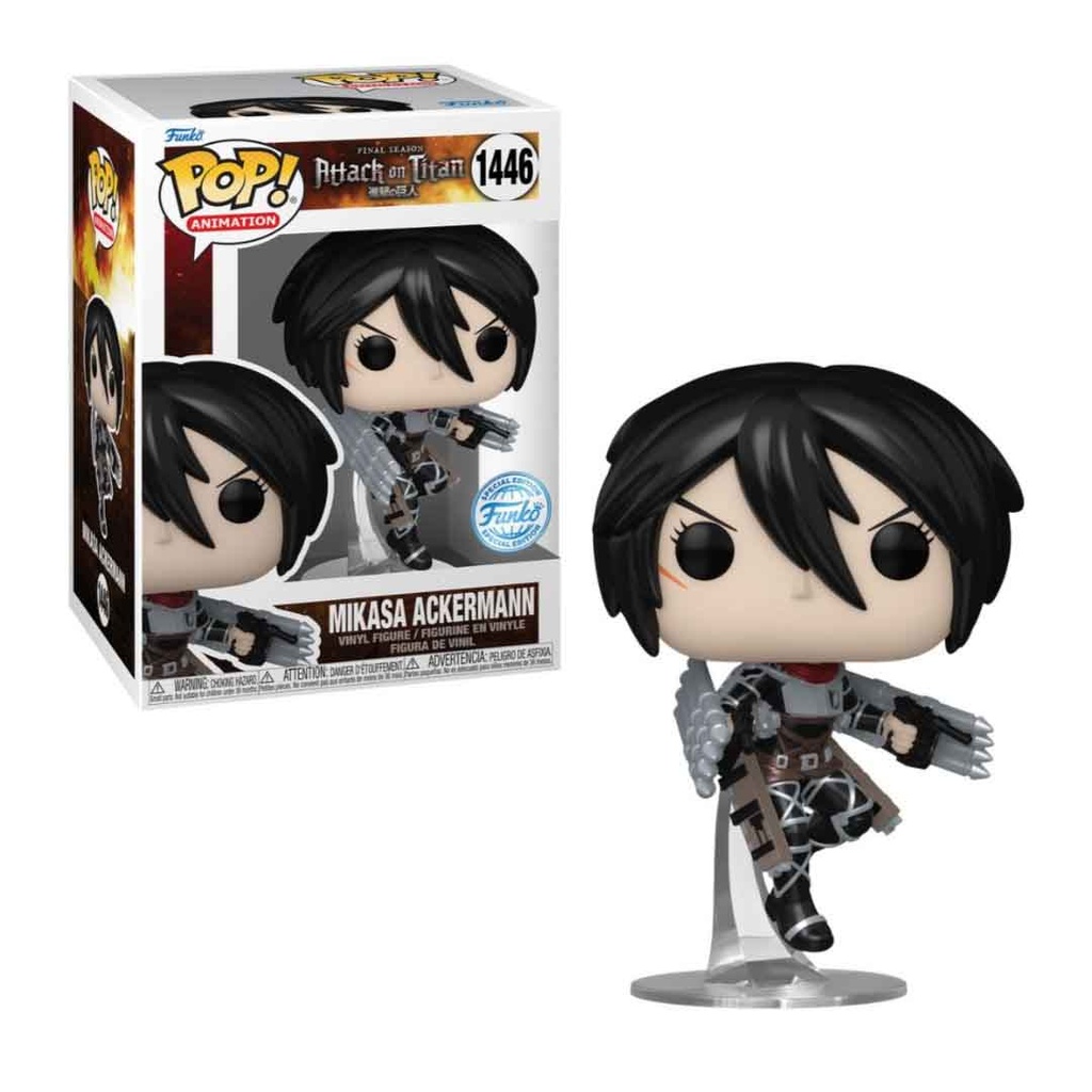 Funko Pop! Animation: Attack on Titan S5 - Mikasa (MT)(Exc)