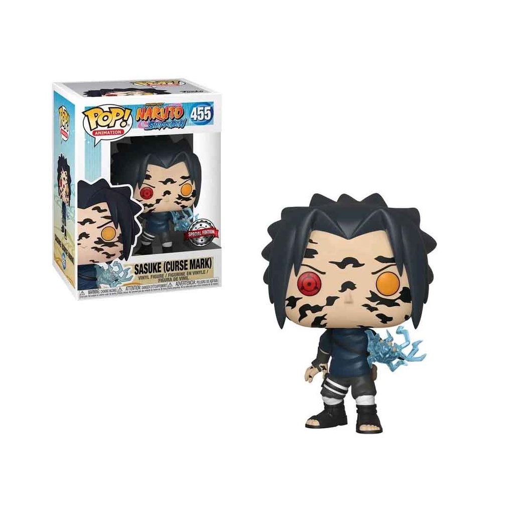 Funko Pop! Animation: Naruto - Sasuke w/ Curse Marks (Exc)