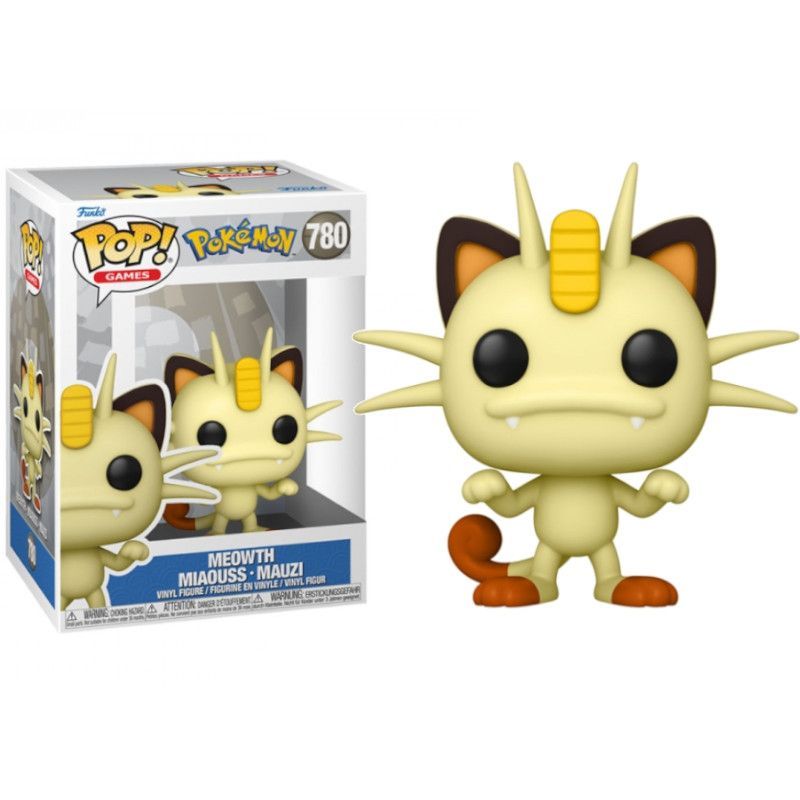 Funko Pop! Games: Pokemon - Meowth (EMEA)