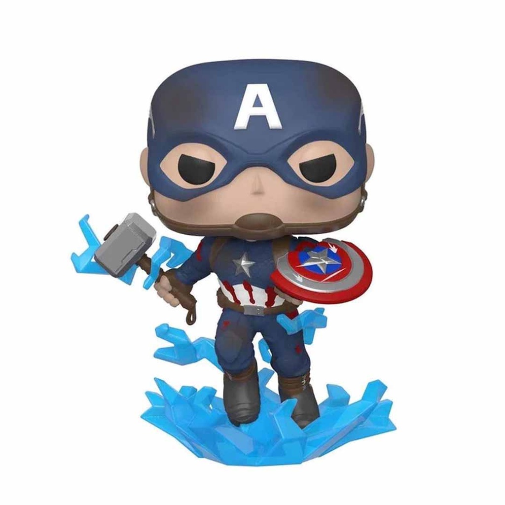 Funko Pop! Marvel: Avengers Endgame - Capt A w/ Broken Shield