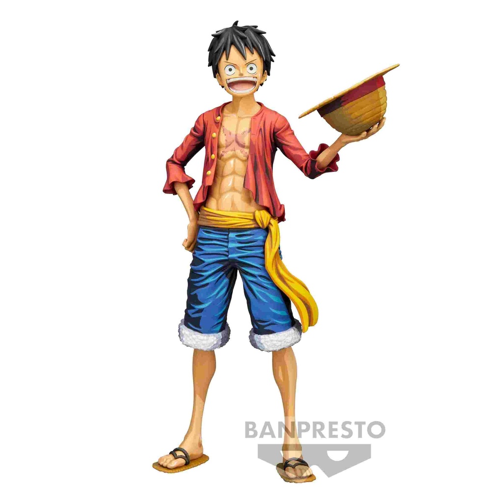 Banpresto One Piece Monkey. D. Luffy Manga Dimensions Grandista Nero Figure