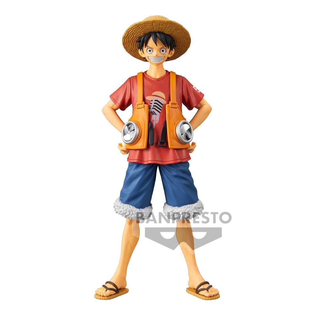 Banpresto One Piece Film Red Monkey D. Luffy Dxf The Grandline Men Vol.01 Action Figure