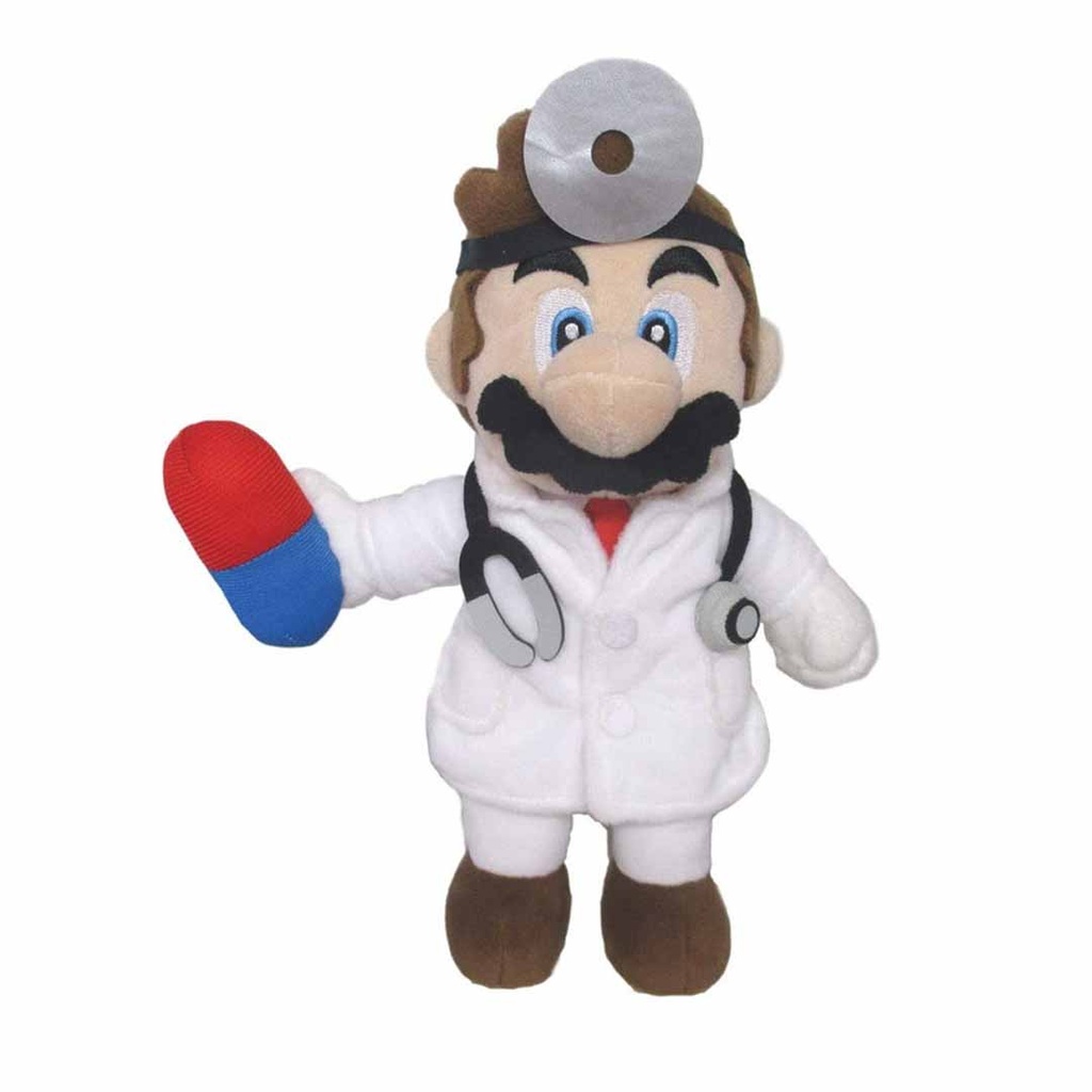 San Ei  trading boeki dr. Mario world (s) Plush toy