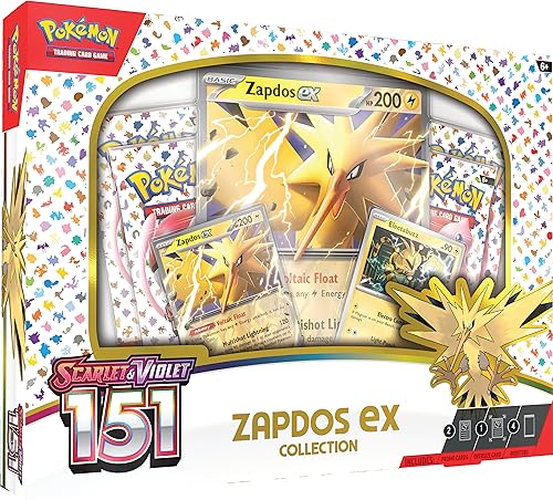 Pokemon TCG: Scarlet & Violet 3.5 - Zapdos Ex Oversize Box