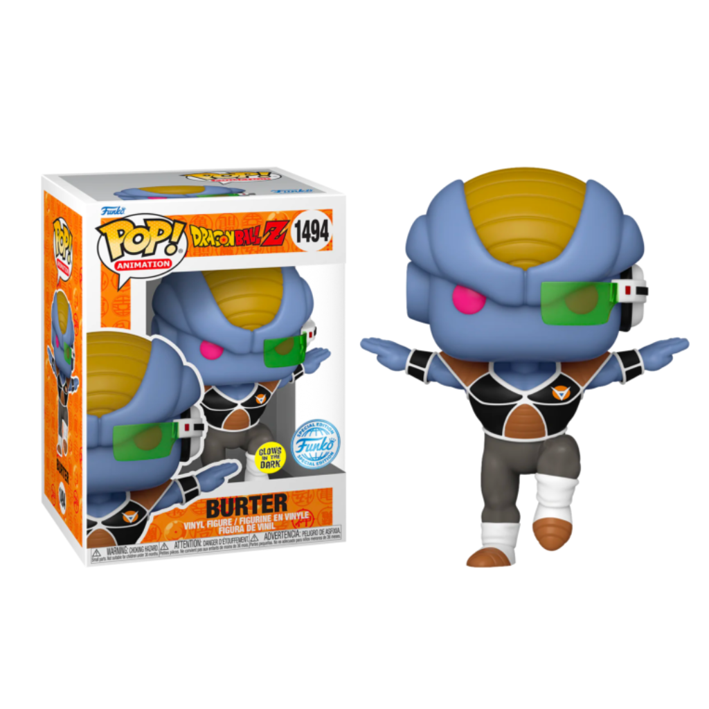 Funko Pop! Animation: Dragon Ball Z S10 - Burter (GW)(Exc) Figure
