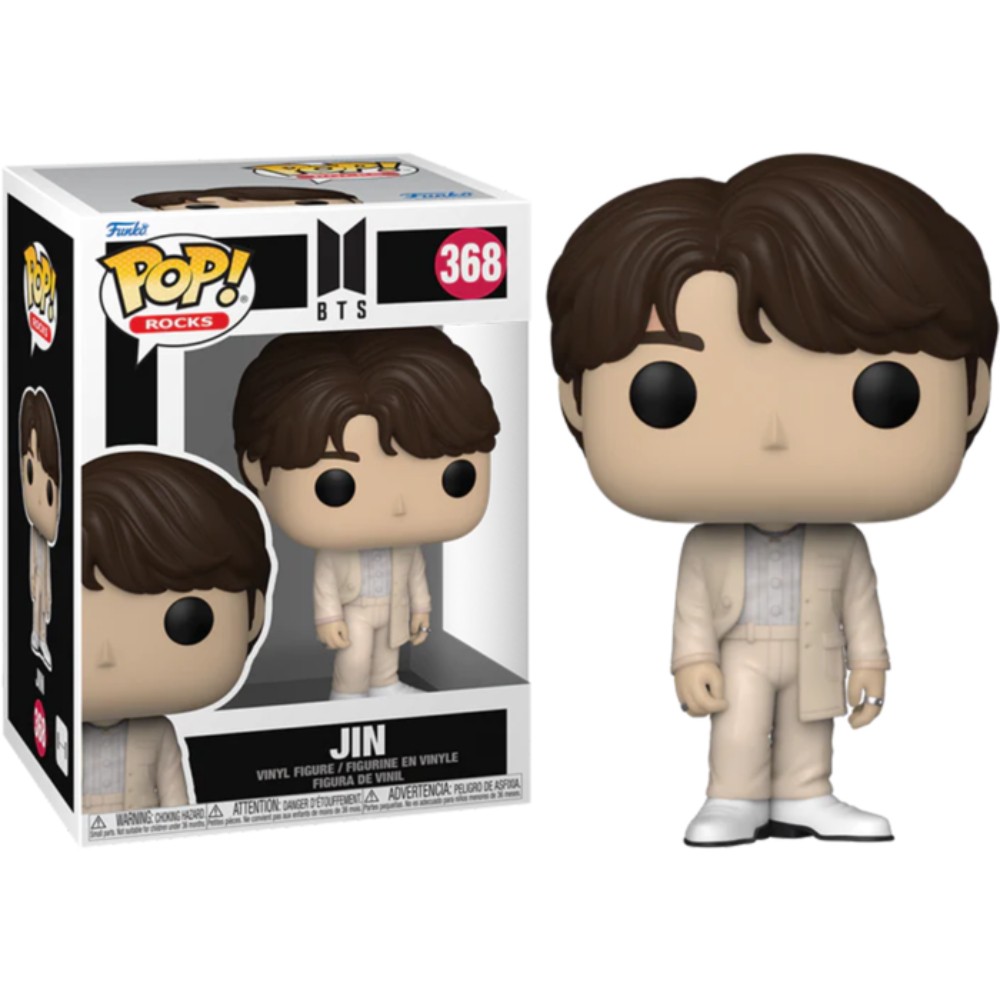 Funko Pop! Rocks: BTS S4 - Jin Figure