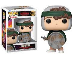 Funko Pop! Tv: Stranger Things S4 - Hunter Dustin with Shield Figure