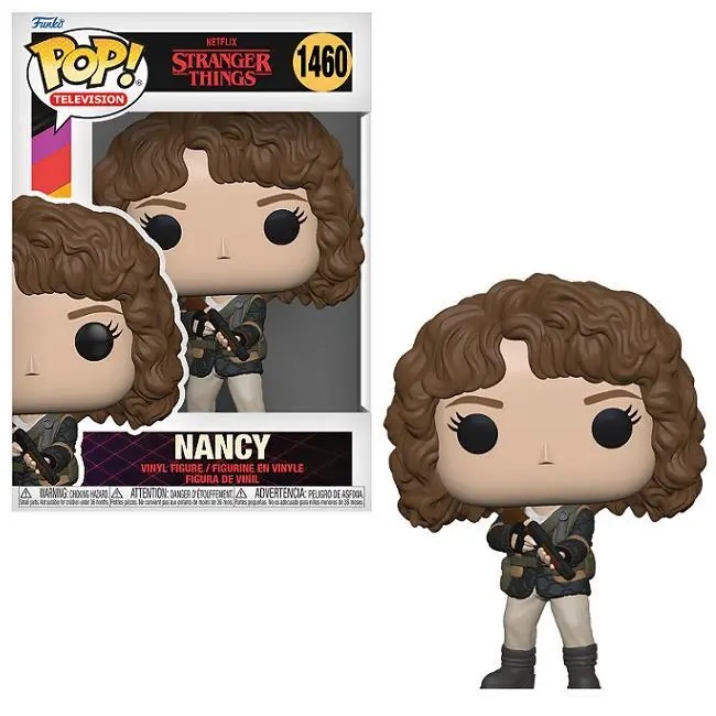 Funko Pop! Tv: Stranger Things S4 - Hunter Nancy with Shotgun Figure