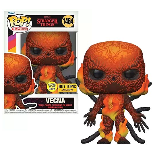 Funko Pop! Tv: Stranger Things S4 - Vecna (Fire) (Exc) Figure