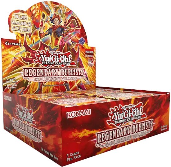 Konami - Yu Gi Oh TCG Legendary Duelists - Soulburning Volcano