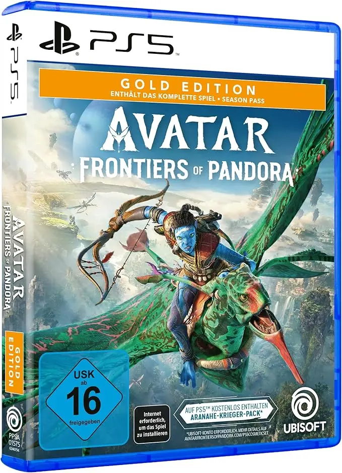 PS5 Avatar: Frontiers Of Pandora Gold Edition