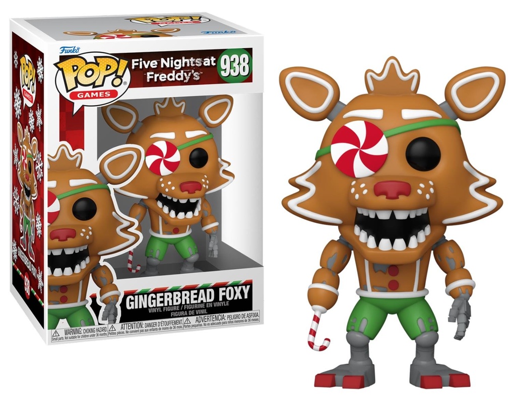 Funko Pop! Games: Five Nights at Freddy's - Gingerbread Foxy