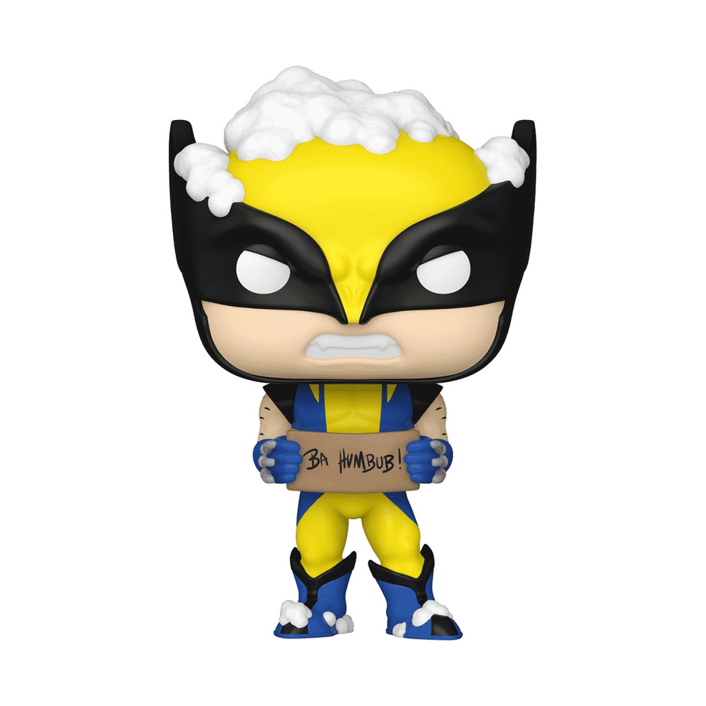 Pop! Marvel: Holiday - Wolverine with Sign
