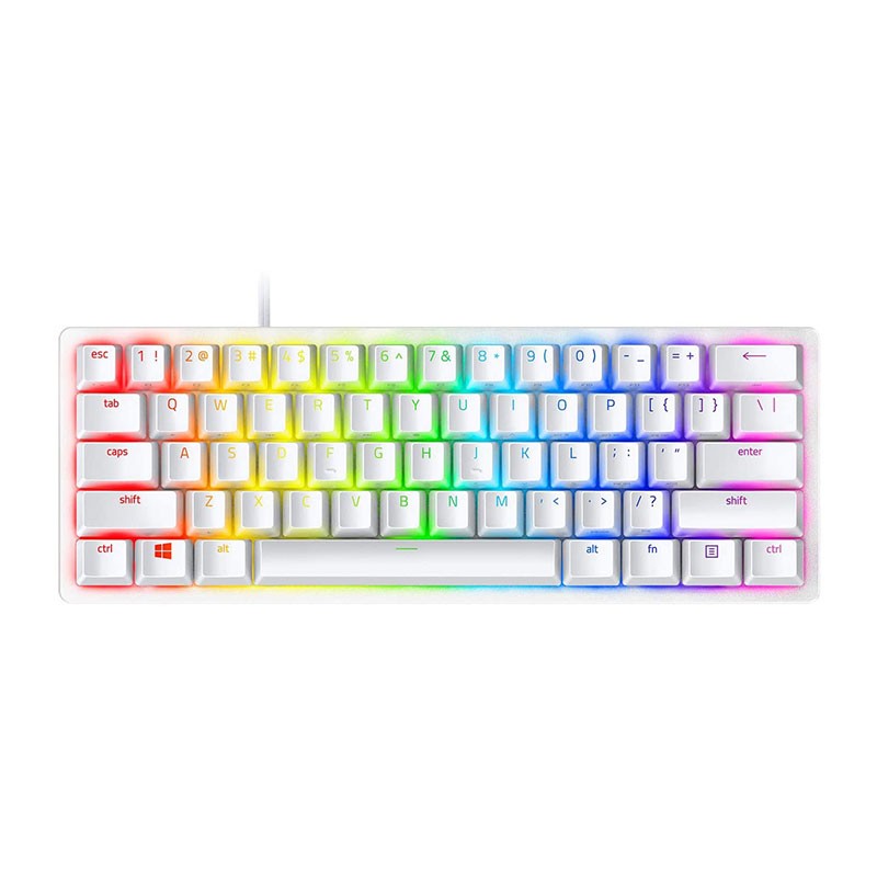 Razer Huntsman Mini Mercury Edition - Purple Switch Keyboard