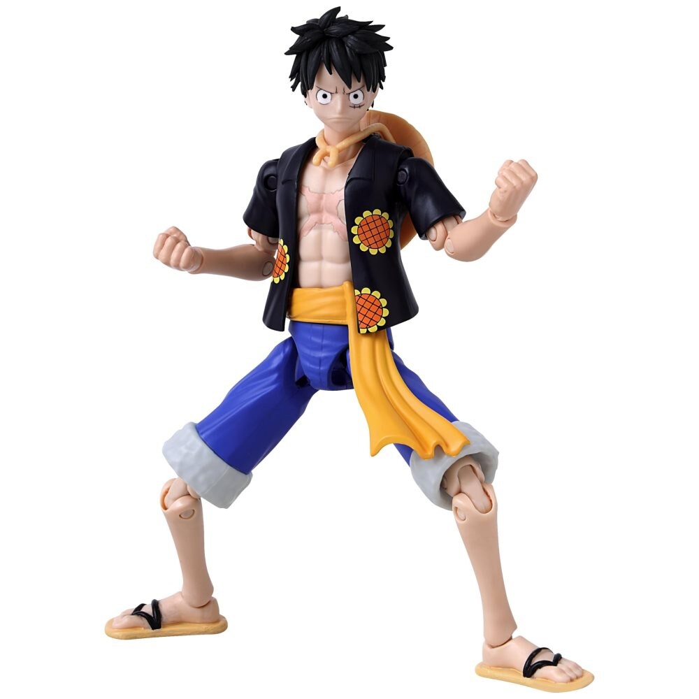Anime Heroes One Piece Monkey D Luffy Dressrosa Figure 